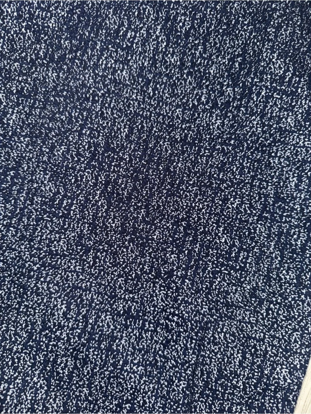 LOFT Navy Tweed Pencil Skirt